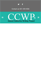 Mobile Screenshot of ccwritingproject.org